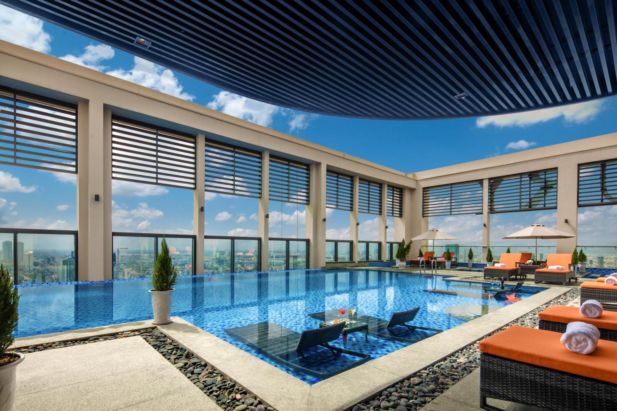 Luxury Beach Condo 5-Star, Rooftop Pool Da Nang Esterno foto